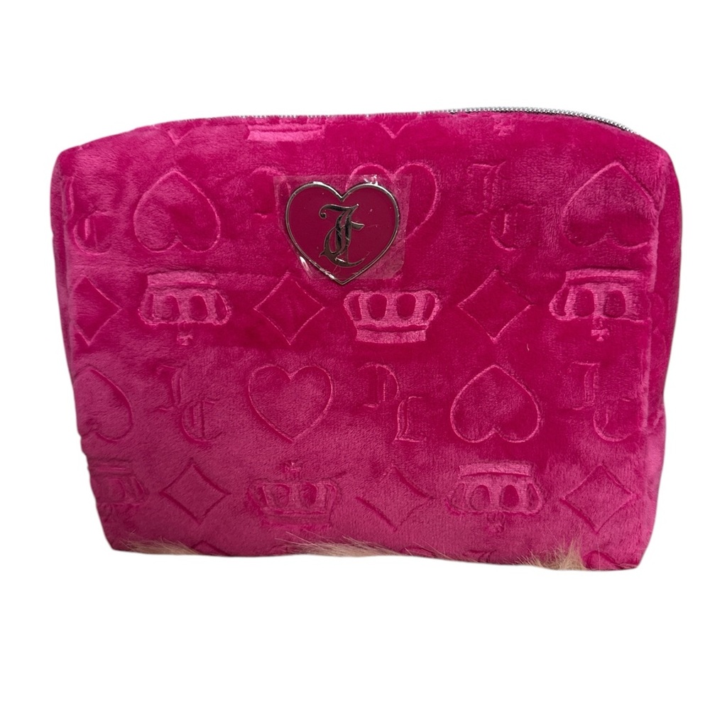 Juicy Couture Pink Velvet Women's Cosmetic Bag